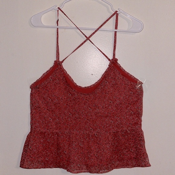 🌹ABERCROMBIE & FITCH FLORAL CROP TOP - Picture 4 of 7